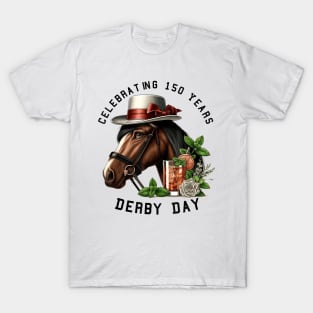 Celebrating 150 Years Derby Day Men Women T-Shirt